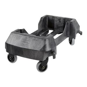 Dly Trnsprt Slmjm Rsn 23.86x14.71x12.97" f/ 16 & 23g Trashcans Blk 2/Pk