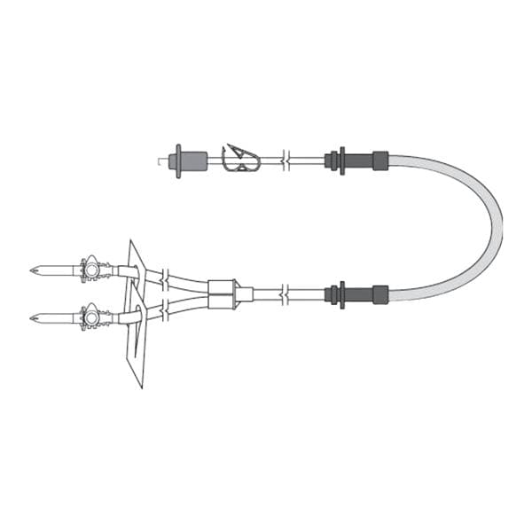 Repeater Pump Tube Set Luer Lock 2 UniSpike 10/Ca