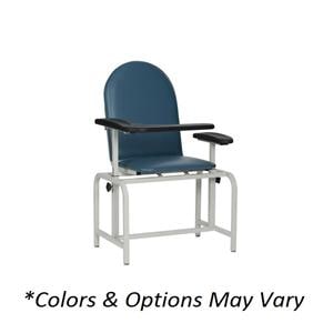Solace Blood Draw Chair Blueridge Vinyl 300lb Capacity Ea