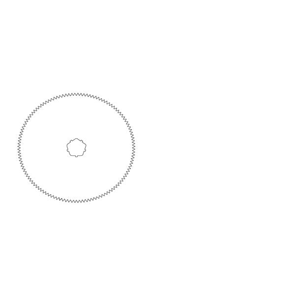 Blade Cast Cutter 63.5x20.mm Ea