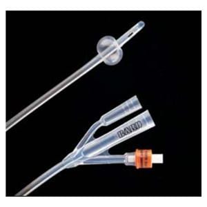 Lubri-Sil I.C. 3-Way Foley Catheter Standard Tip Slcn100%/Hydrgl Coat 20Fr