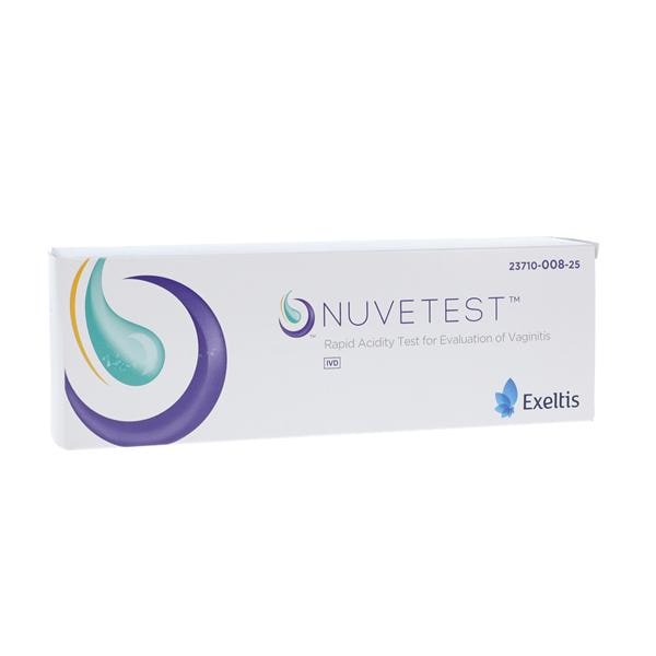 Nuvetest Vaginitis Test Kit CLIA Waived 25/Bx