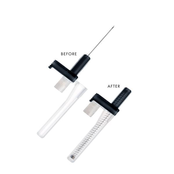 Hypodermic Needle 22gx1" Push Button 400/Ca