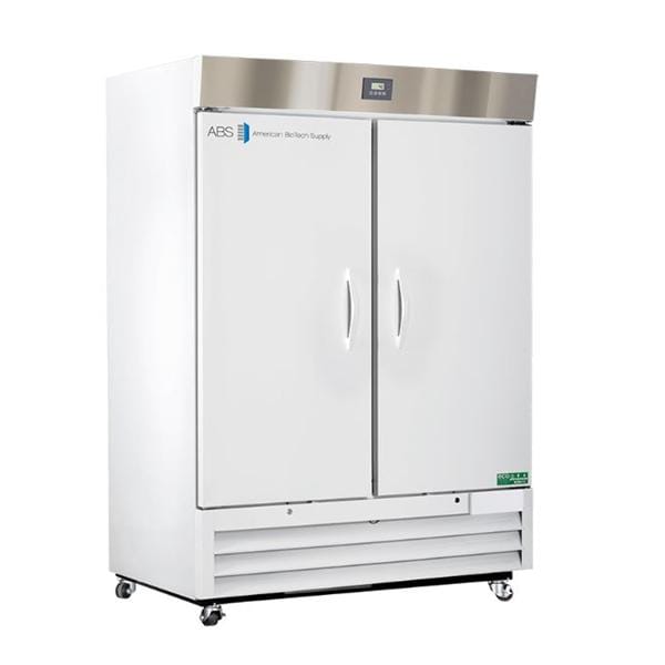 Laboratory Refrigerator New 49 Cu Ft 2 Solid Doors 1 to 10C Ea
