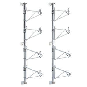 Super Erecta Shelf Bracket Chrome Ea
