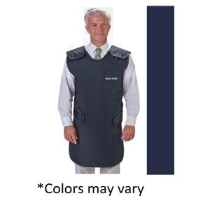 X-Ray/Protective Apron New Navy Adult Unsx .5mm CrsCrs Bck Vnyl/ Ld .5 Eqvlnc Ea