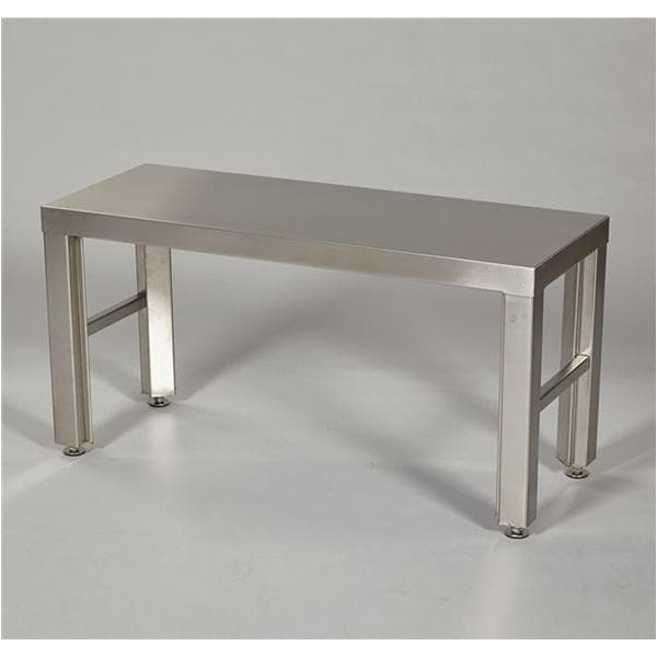 Gowning Bench Stainless Steel Silver Ea