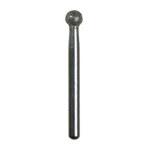 Spring Diamond Bur Friction Grip Fine Round 25/Pk