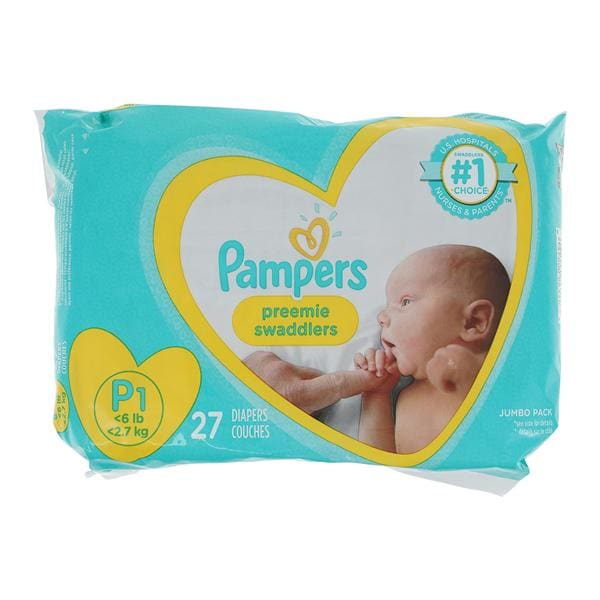 Pampers Swaddler Diapers to 6lbs 27/Pk
