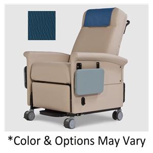 Ascent 65 Series Transporter Recliner Pwd Ct Stl Frm 300 Man ClnlBl Ea