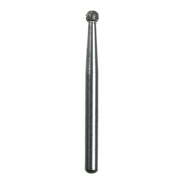 Spring Diamond Bur Friction Grip Coarse Round 25/Pk