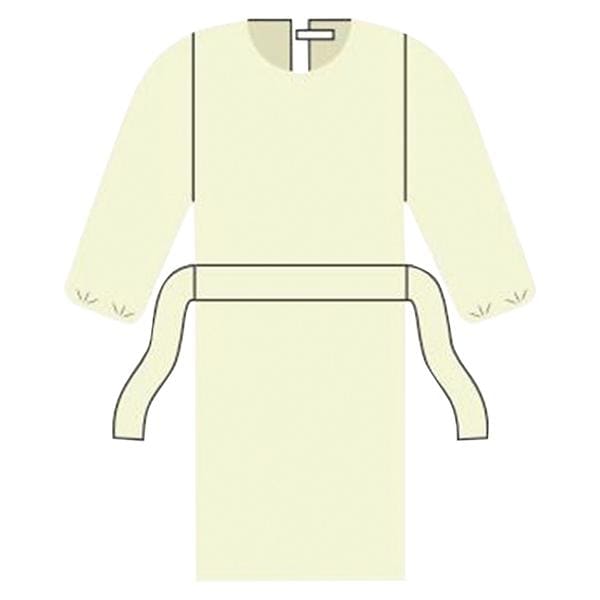 ComfortGuard Isolation Gown AAMI Level 2 SMS Large Blue 10/Bg