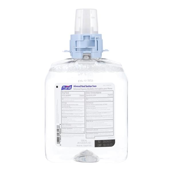 Purell Advanced Foam Sanitizer 1200 mL Refill Ea, 4 EA/CA