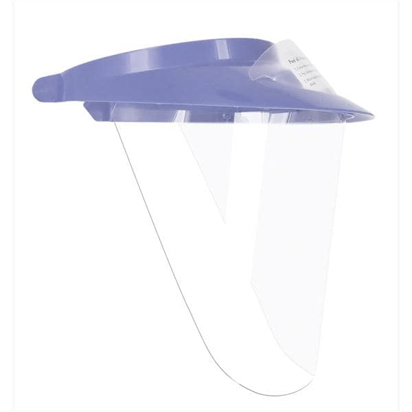 iVisor Shield Kit One Size Adjustable Violet Reusable w/ 3 Rplcmnt Shlds Ea