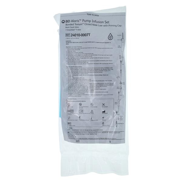 Alaris Pump Module Administration Set 126" 20 Drops Priming Volume 26mL 20/Ca
