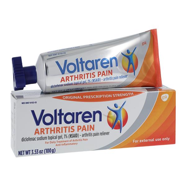 Voltaren NSAID Gel 1% Arthritis Pain 100g/Tb