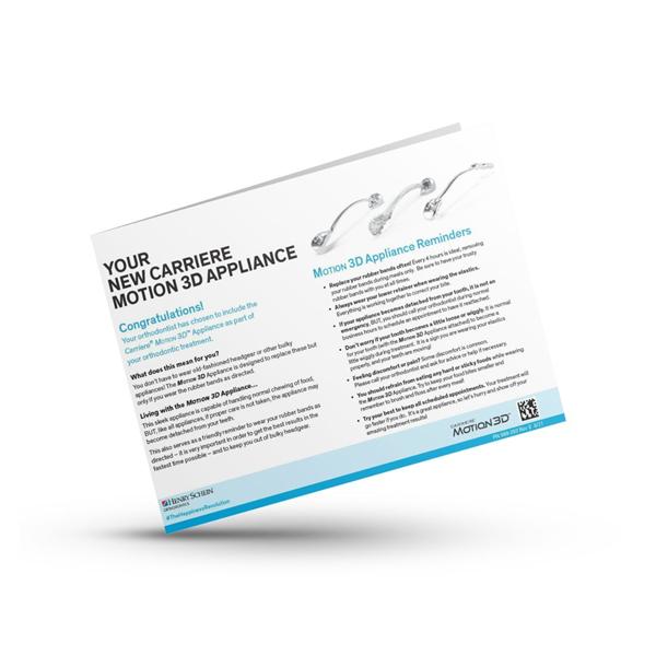 Carriere Motion 3D Brochures 50/Pk