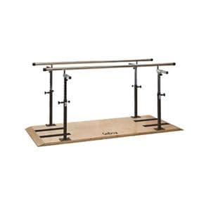 CanDo Parallel Bars Stainless Steel/Hardwood With Adjustable Height / Width
