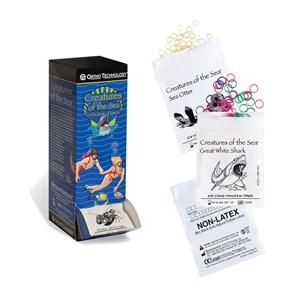 Intraoral Elastic Bands Lobster 3/8 in Amber 50 Packs of 100 Elastics 5000/Pk