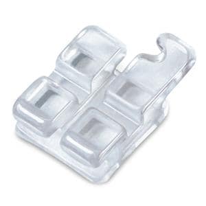 PURE MBT Orthodontic Ceramic Sapphire Bracket 0.022 in UL Cspd w/ Hk 10/Pk