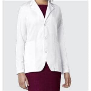 Consultation Jacket 7 Pockets 30 in 2X Large White Unisex Ea