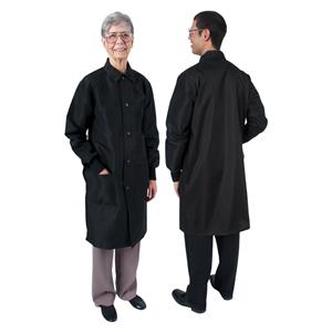 Coat 3 Pkts Lng Tprd Slvs / Cffs F/ Overgloving 41 in 2X Large blck Unisex Ea