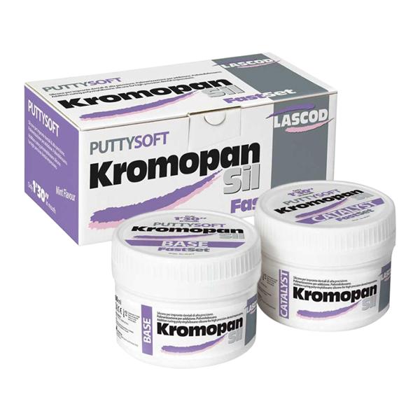 KromopanSil Impression Material Pty Sft Normal St 600mL 50SA Mnt Bse/Ctlyst 2/Bx