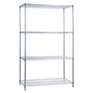 Shelving Unit Chrome Wire Ea