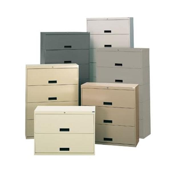File Cabinet 42" Stak-N-Lok 300 Series Legal Size 7 Openings Tech Blue Ea