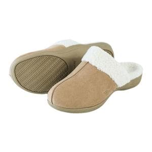 PowerStep Fusion Open Back Slippers X-Small Taupe Womens 1/Pr