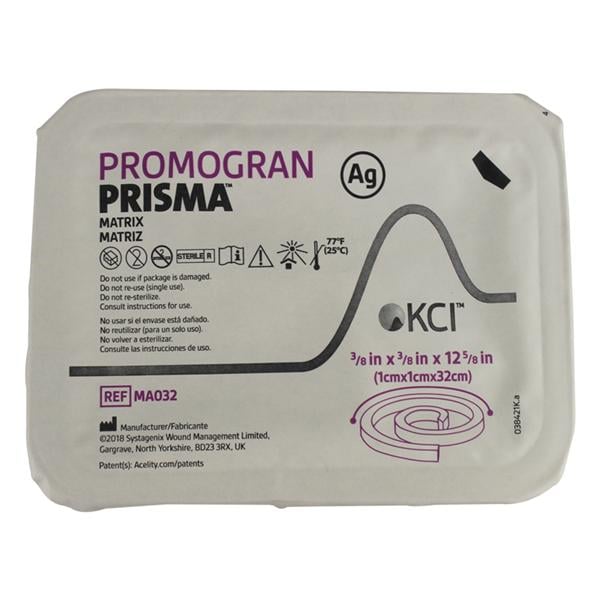 Promogran Prisma Collagen/ORC Silver Collagen Dressing 3/8x3/8x12-5/8" Strl Rp