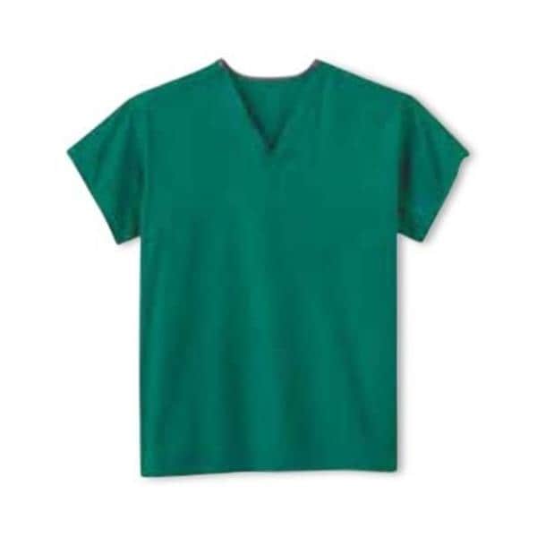 Patient Top 26-28" Chest Forest Green Pediatric Medium Disposable 50/Ca