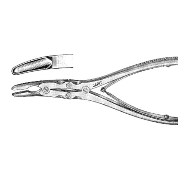 Rongeur Orthopedic Zaufel-Jansen Jarit 7" Slight Curve Ea