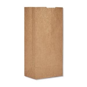 Bag Paper GEN #4 Brown Kraft Standard Grade 500/Bx