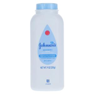 Johnson's Baby Powder Cornstarch/Aloe/Vitamin E Paraben Free 9oz/Bt