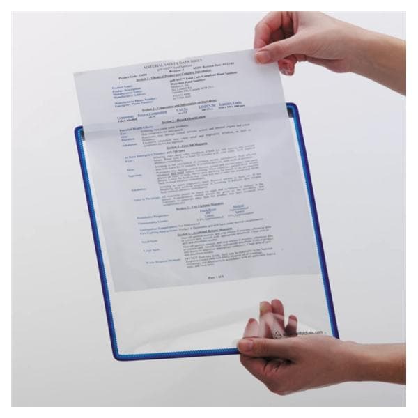 Pocket Document Display Magnetic Mount 11.6x9.3" 5/Pk