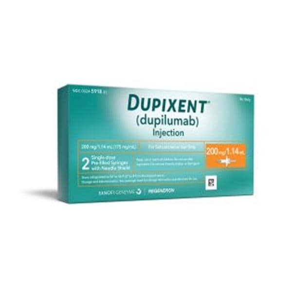 Dupixent Injection 200mg/1.14ml Prefilled Pen 2/Package