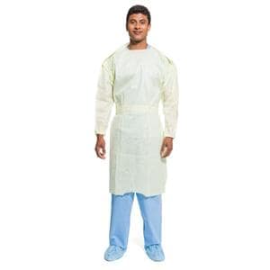 Protective Gown AAMI Level 2 Medium Weight SMS X-Large Blue 100/Ca