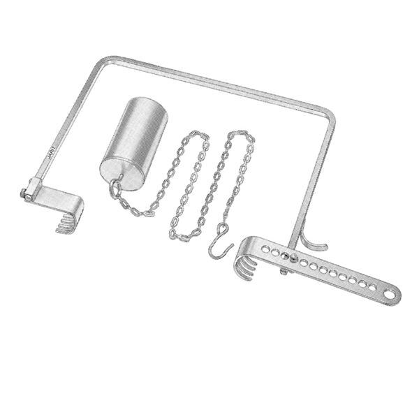 Charnley Initial Incision Retractor 2-3/8x1x3" Ea