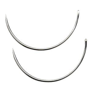 Suture Needle .043x1.092" 1/2 Circle Stainless Steel Mayo Catgut 144/Bx
