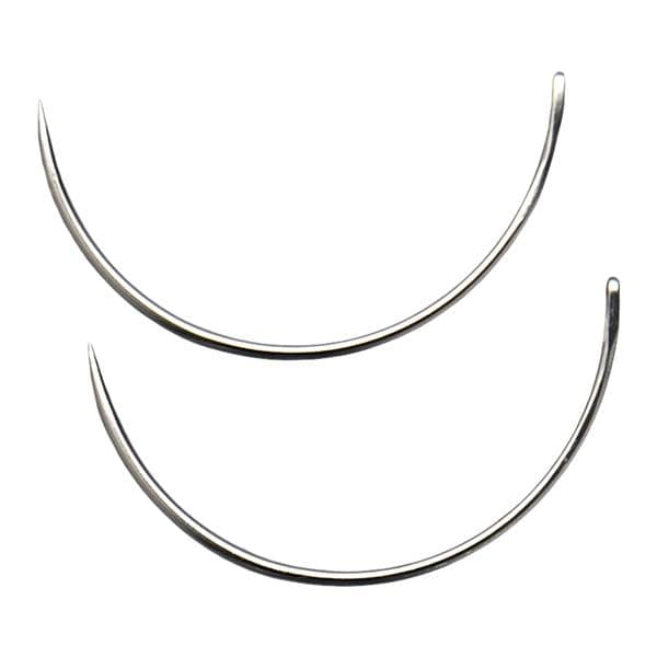 Suture Needle .043x1.092" 1/2 Circle Stainless Steel Mayo Catgut 144/Bx