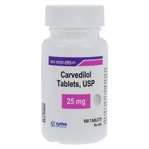 Carvedilol 25mg Each