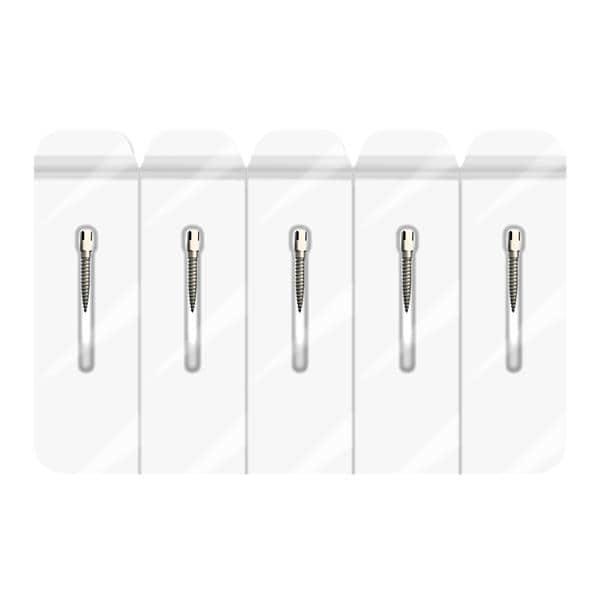 Surtex Sterile Pst Titan Stndrd Pk 4 17mm 1.5mm Para Sided & Taprd End Prpl 5/Pk