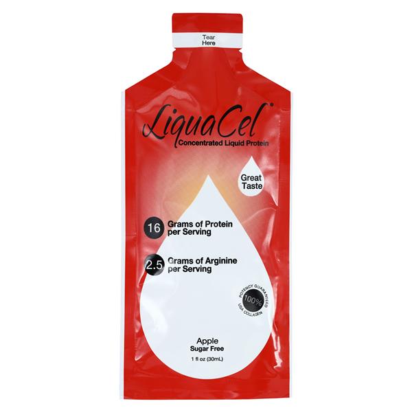 LiquaCel Protein Packet Apple 1oz Packet 100/Ca