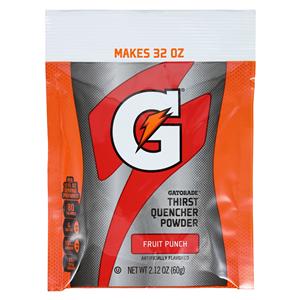 Gatorade Powder Drink Mix Fruit Punch 2.12oz Packet 144/Ca
