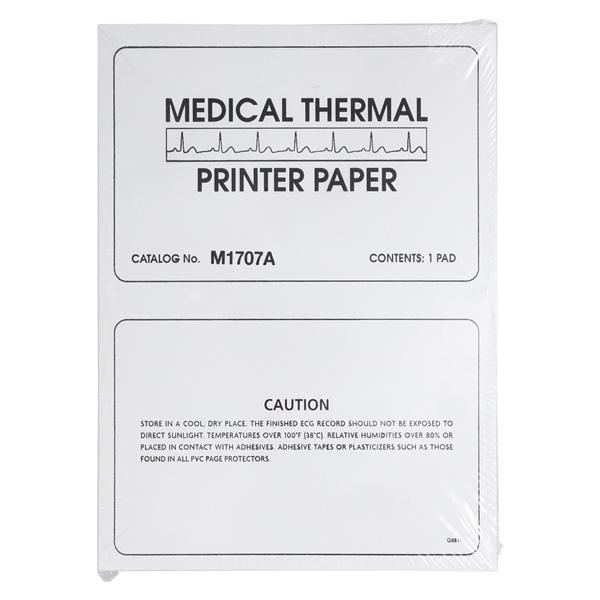 EKG Chart Paper New Z-Fold 200/Pk