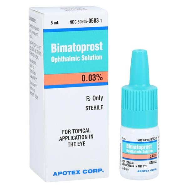 Bimatoprost Ophthalmic Solution 0.03% Bottle 5mL Each