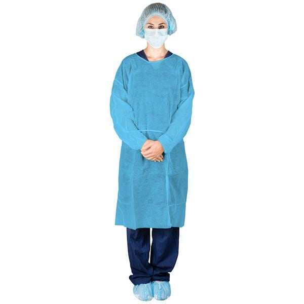 Isolation Gown SPP+PE Universal Blue 50/Ca