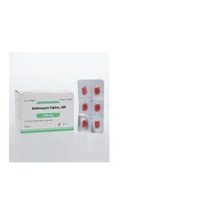 Azithromycin Tablets 250mg Unit Dose 3x6/Package Each