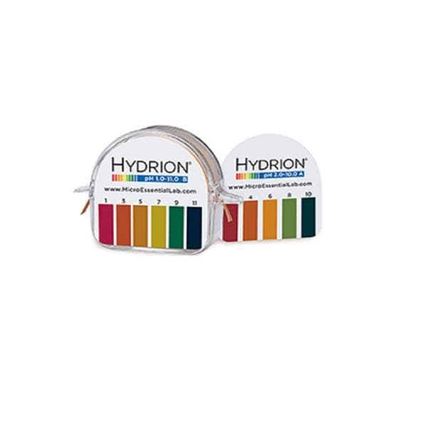 Hydrion pH Test Paper 1-11 Range Ea